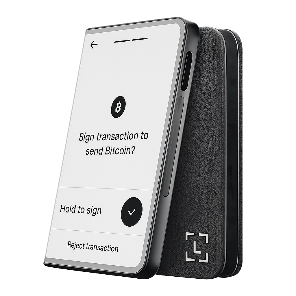 Ledger Stax 硬件钱包产品展示